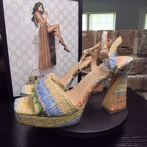 Katy Perry Collections Multicolor Platform Heels